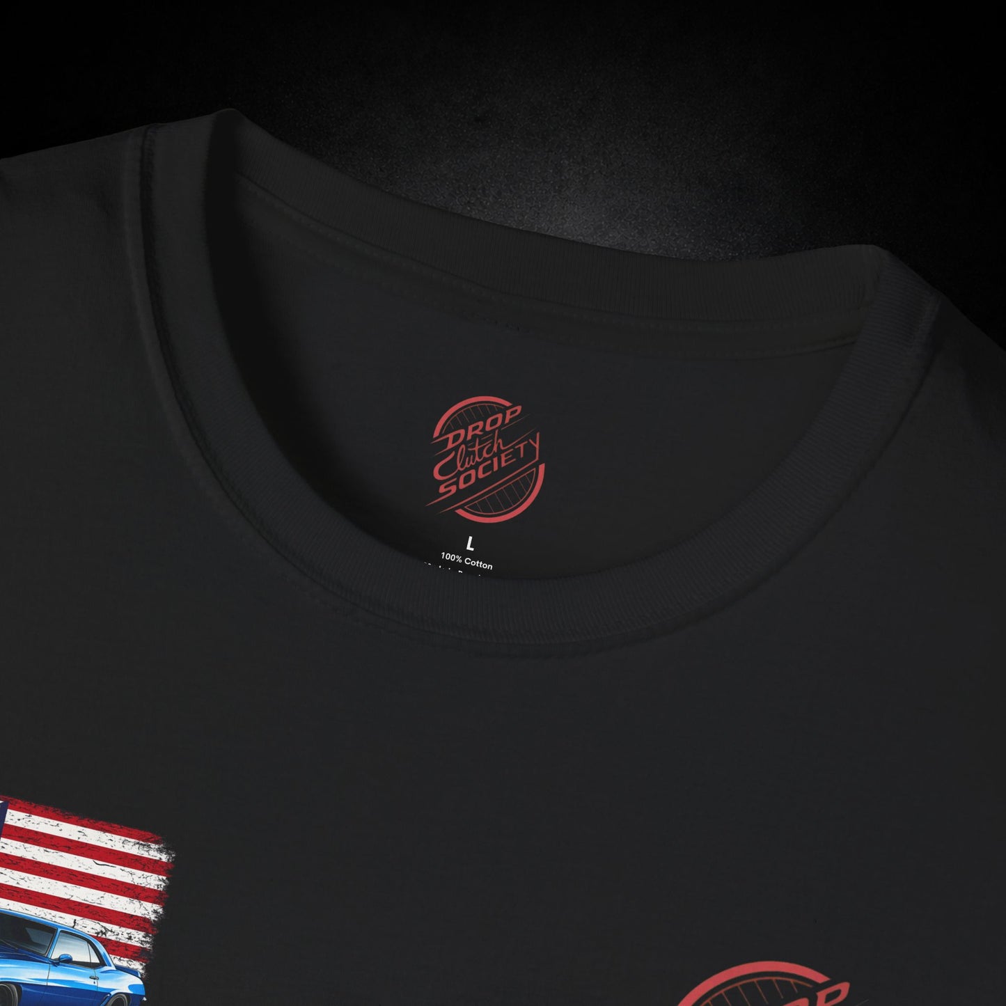 'Merica Muscle Car Graphic Tee Shirt