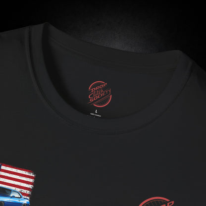 'Merica Muscle Car Graphic Tee Shirt