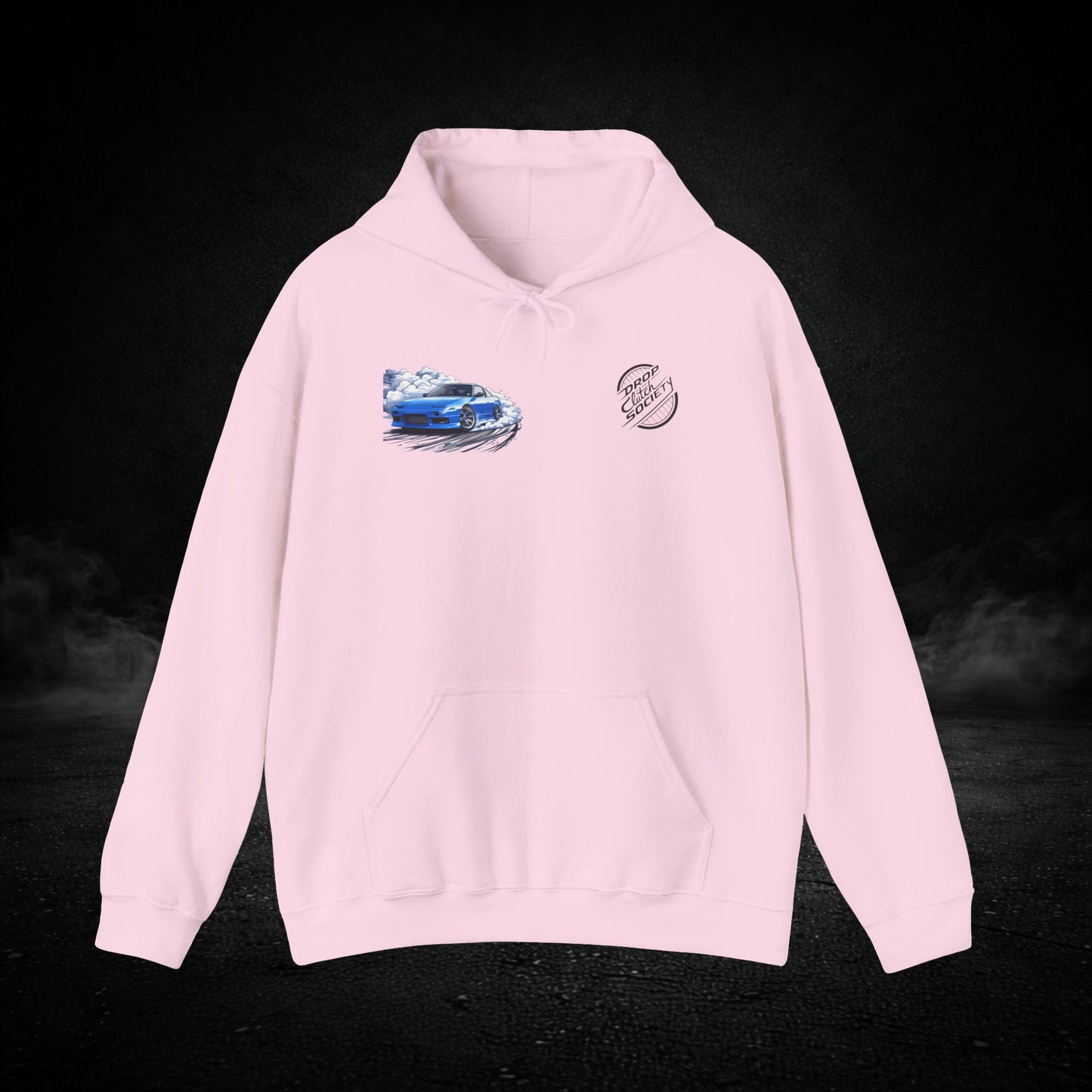 Blue Drifter - Graphic Hoodie