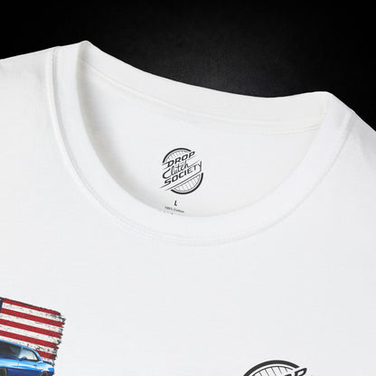 'Merica Muscle Car Graphic Tee Shirt