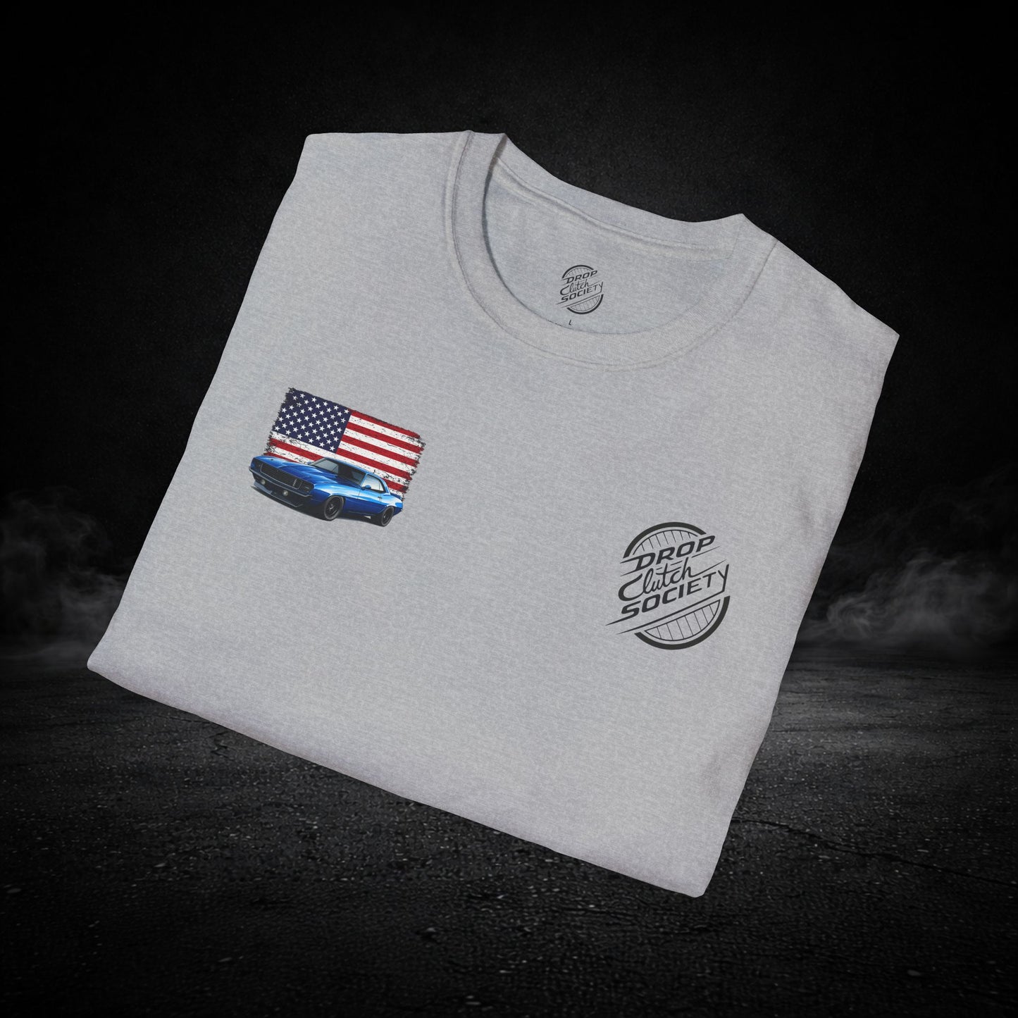 'Merica Muscle Car Graphic Tee Shirt