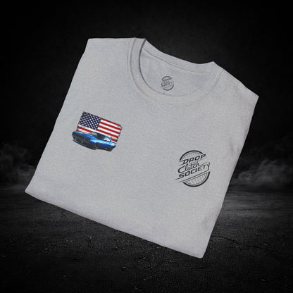 'Merica Muscle Car Graphic Tee Shirt