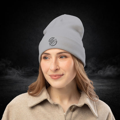 Drop Clutch Society Embroidered Knit Beanie