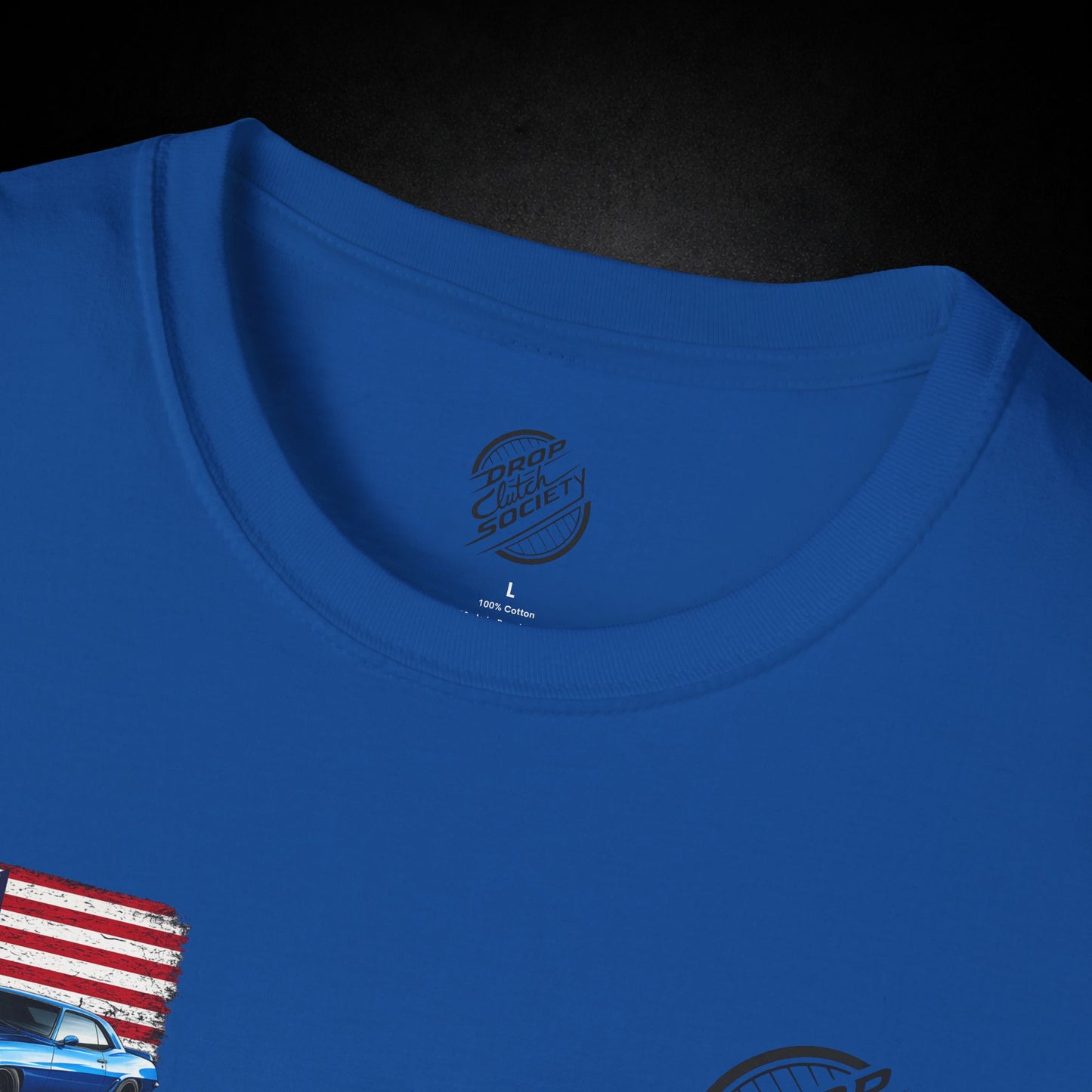 'Merica Muscle Car Graphic Tee Shirt