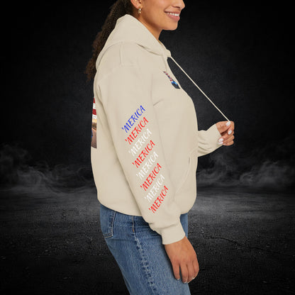 'Merica Muscle Car Graphic Hoodie