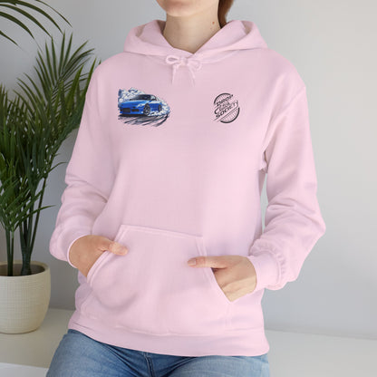 Blue Drifter - Graphic Hoodie