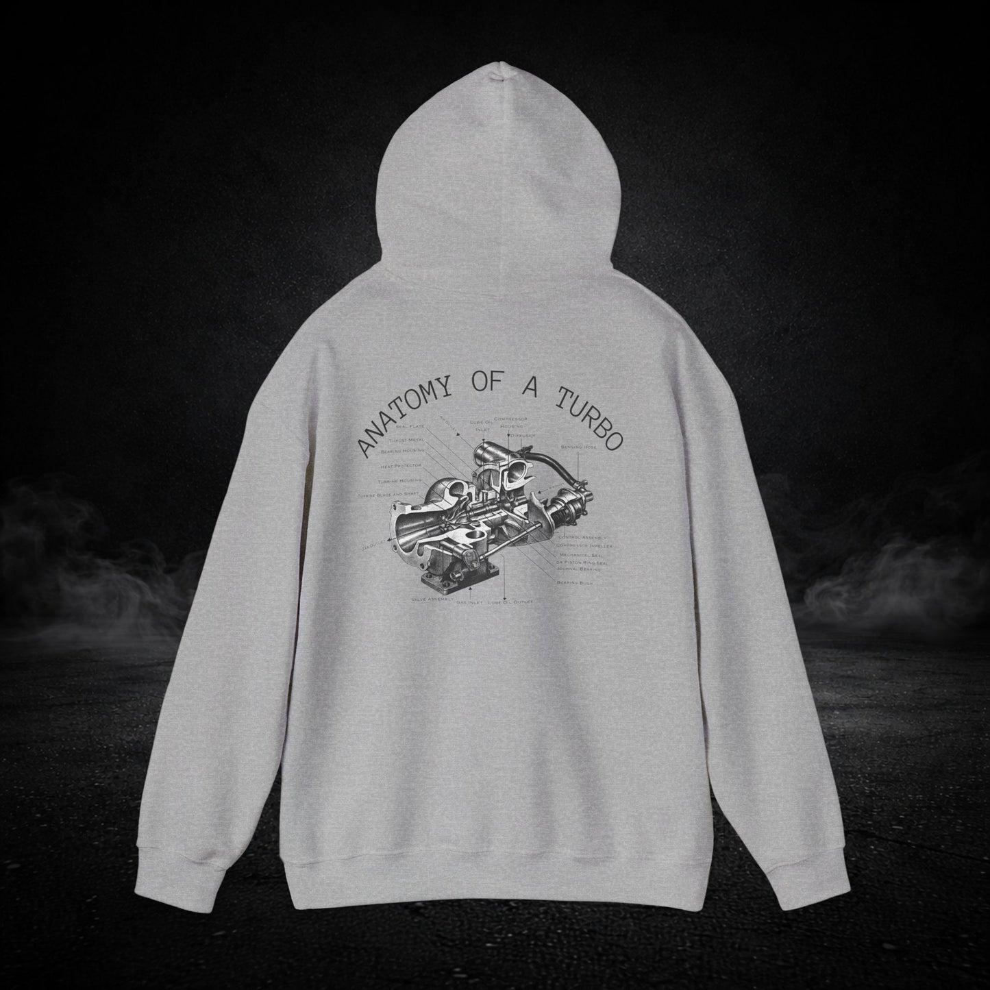 Turbo Anatomy Graphic Hoodie