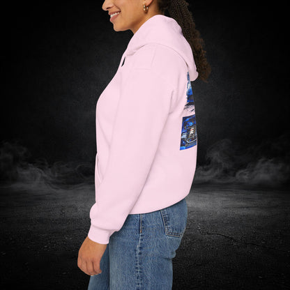 Blue Drifter - Graphic Hoodie