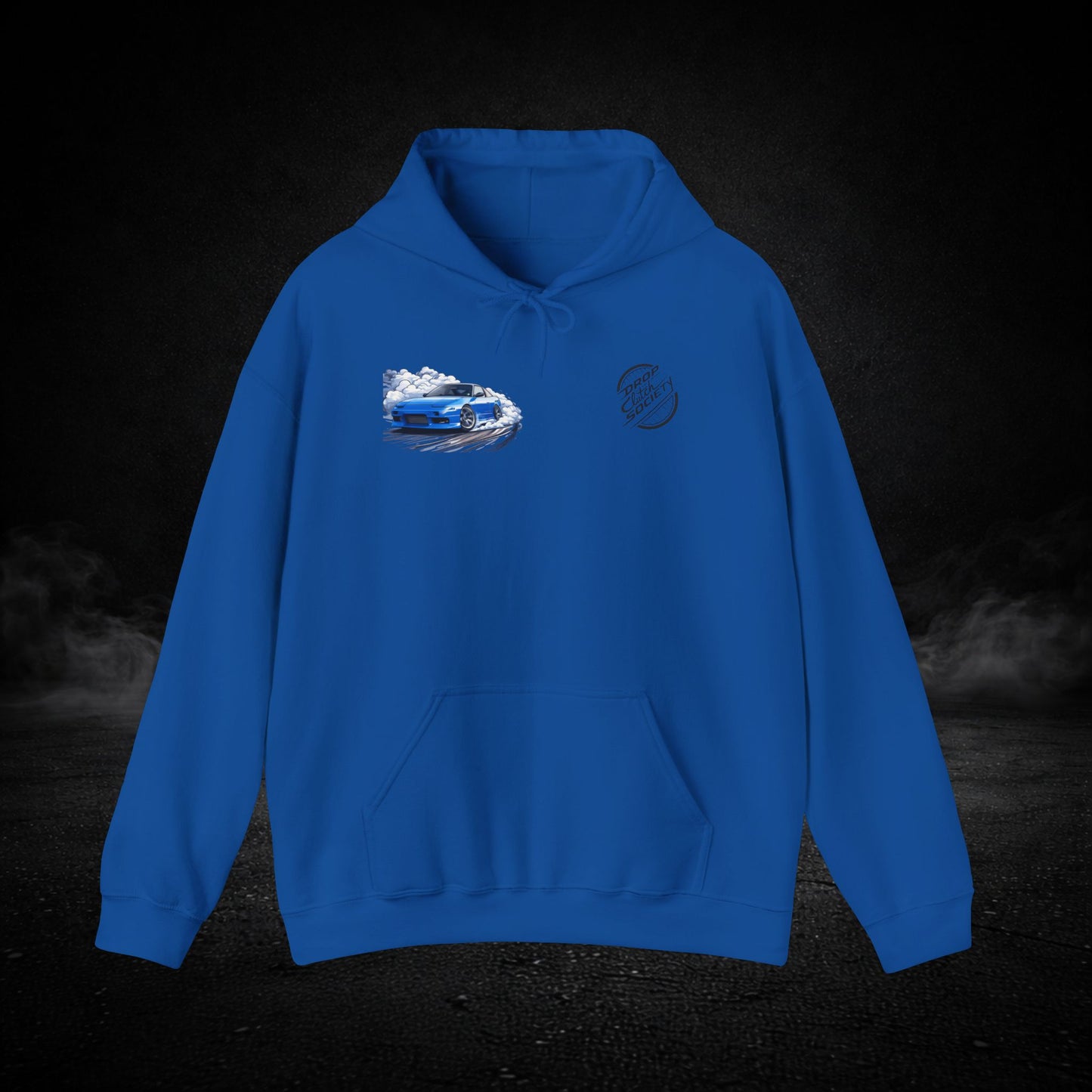 Blue Drifter - Graphic Hoodie