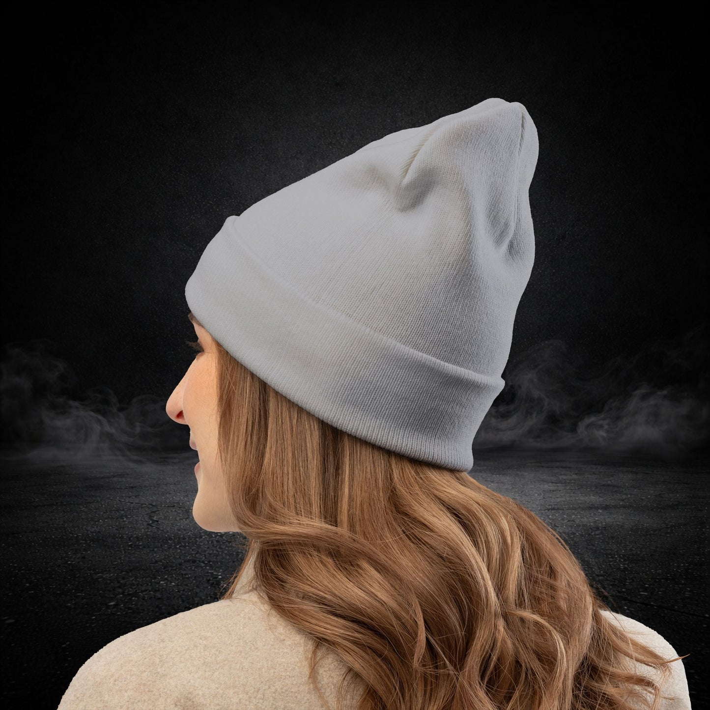 Drop Clutch Society Embroidered Knit Beanie