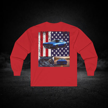 'Merica Muscle Car Long Sleeve