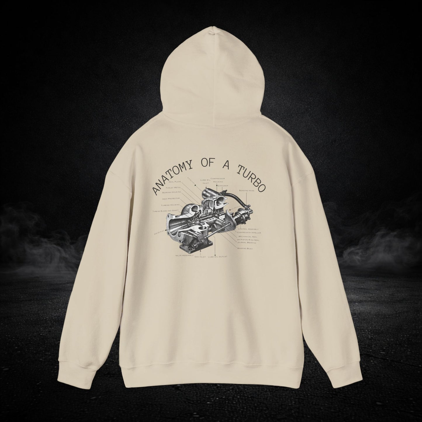 Turbo Anatomy Graphic Hoodie