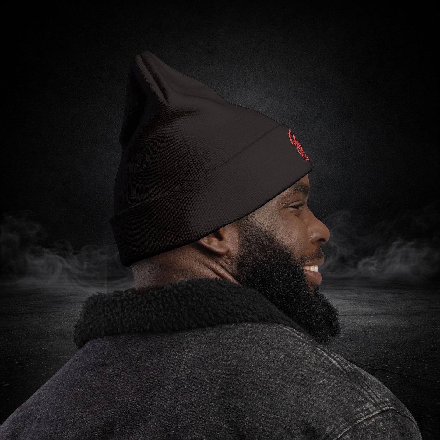 Drop Clutch Society Beanie (Limited Edition Red Logo)