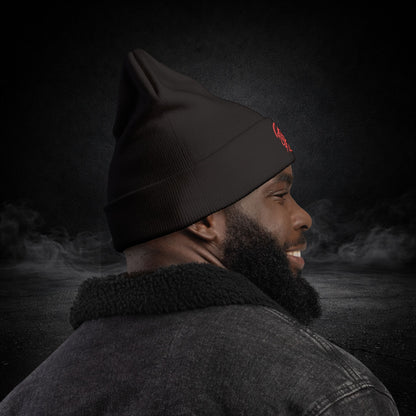 Drop Clutch Society Beanie (Limited Edition Red Logo)