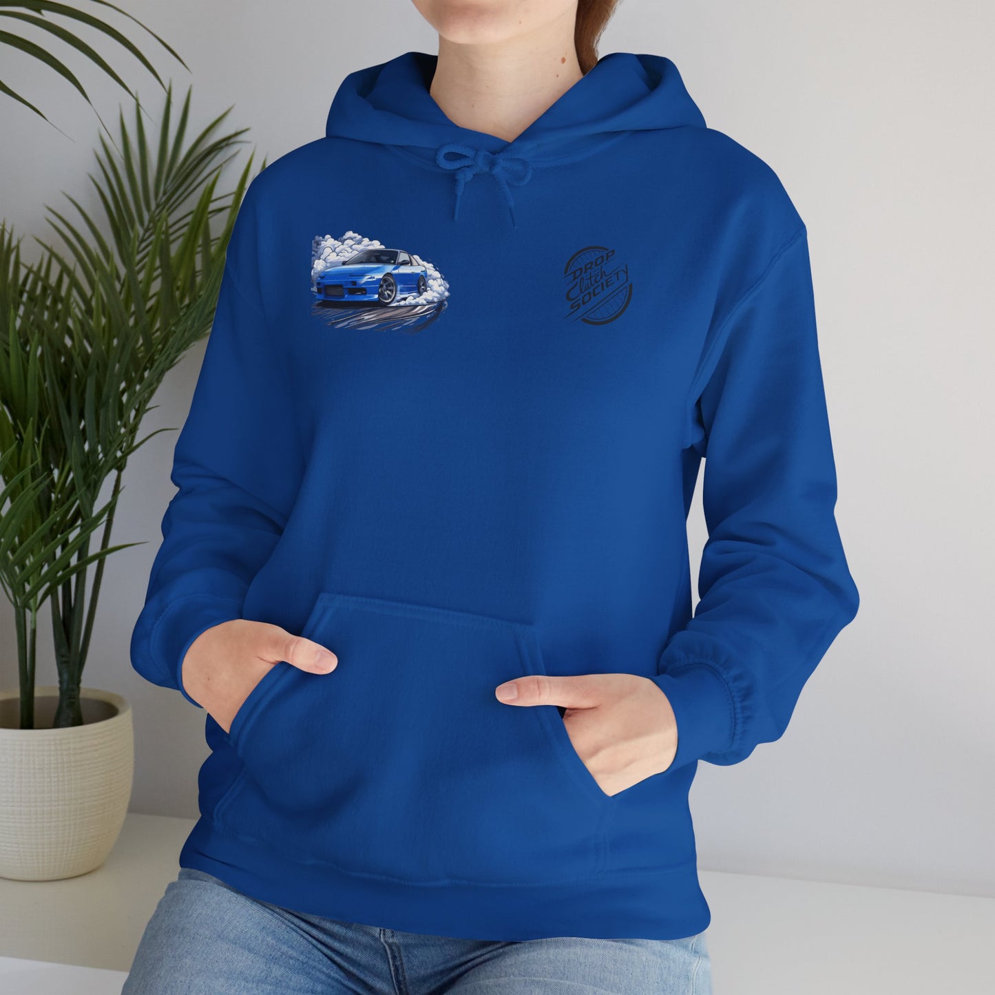 Blue Drifter - Graphic Hoodie