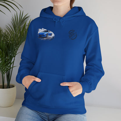Blue Drifter - Graphic Hoodie