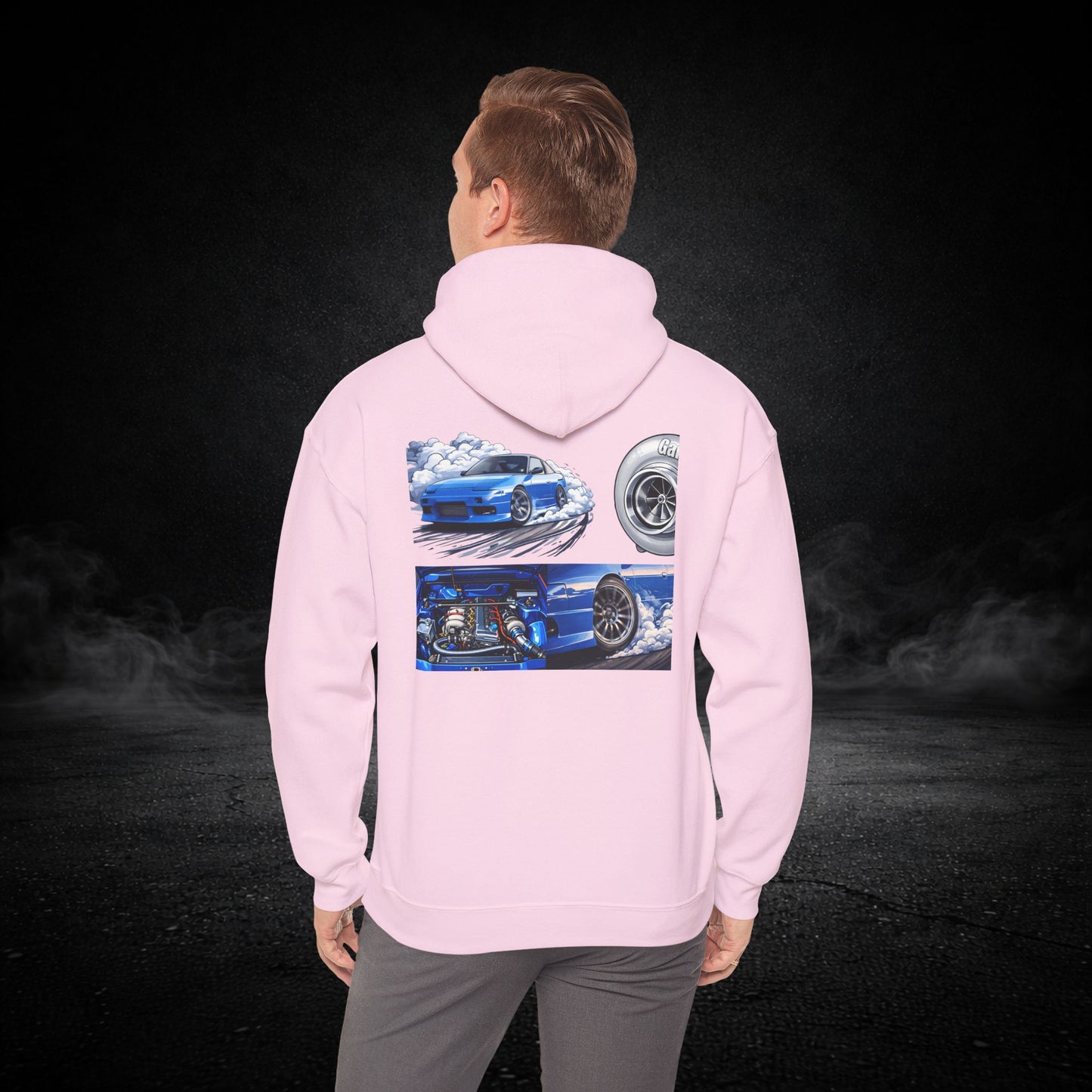 Blue Drifter - Graphic Hoodie