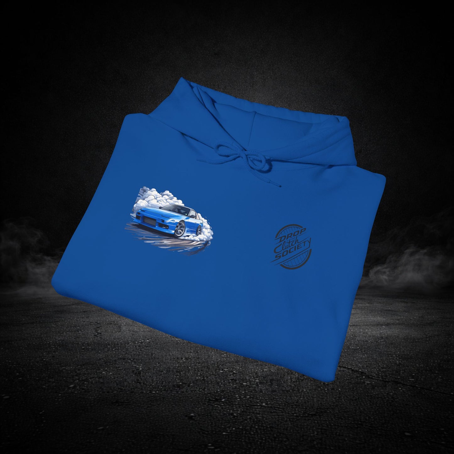 Blue Drifter - Graphic Hoodie