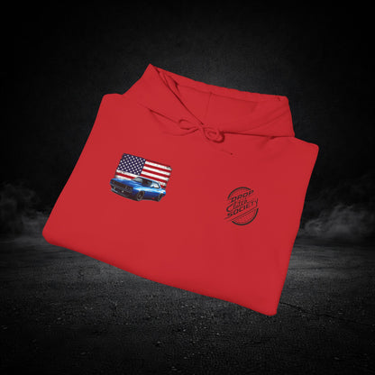 'Merica Muscle Car Graphic Hoodie