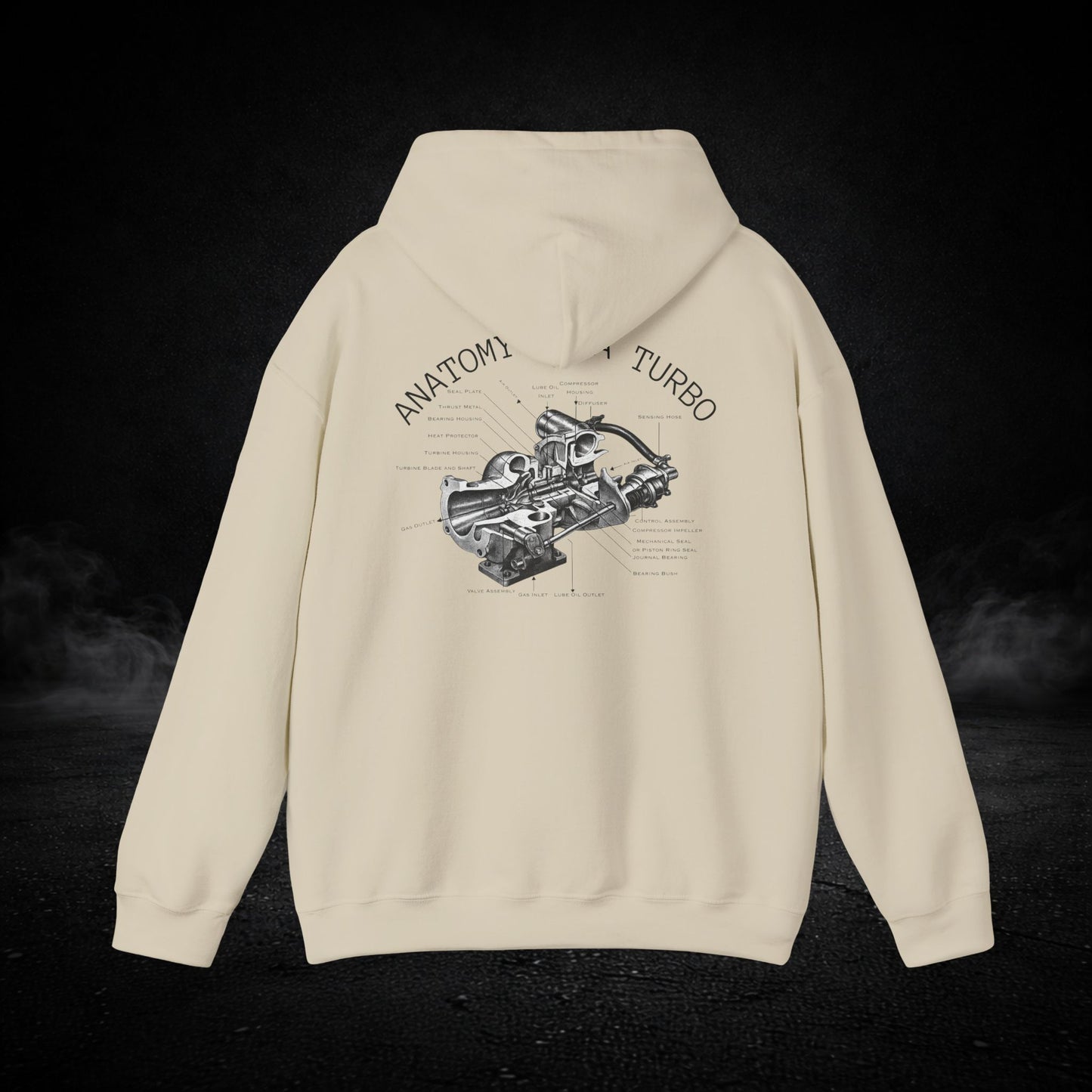 Turbo Anatomy Graphic Hoodie