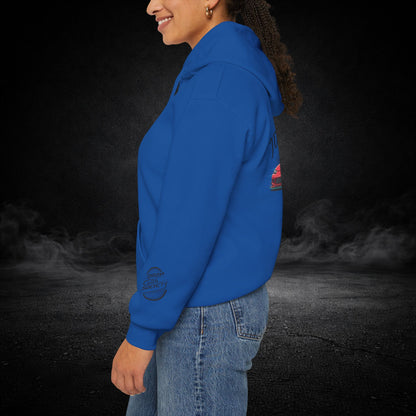 JDM Forever Hoodie — Red Sports Car Graphic Streetwear