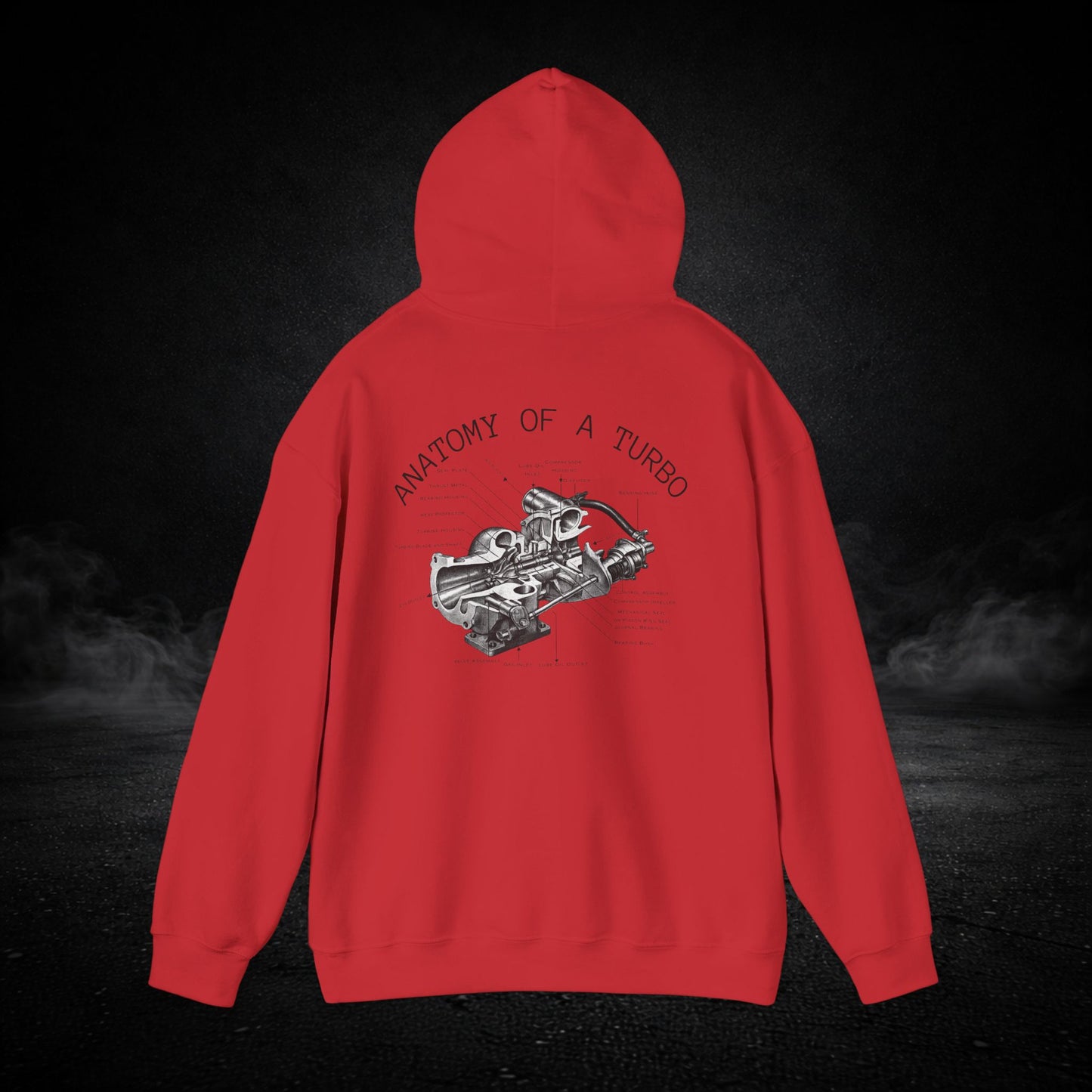 Turbo Anatomy Graphic Hoodie