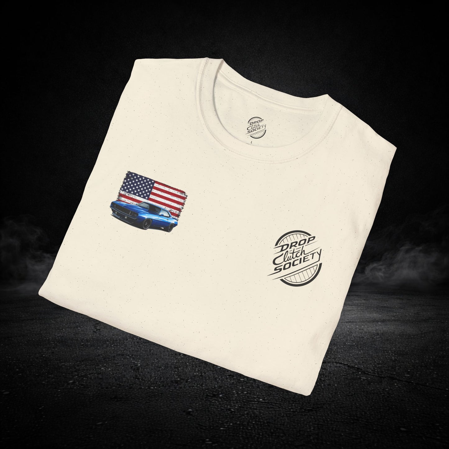 'Merica Muscle Car Graphic Tee Shirt