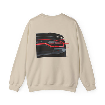 Muscle Car Crewneck Sweatshirt — “Muscle Wins Everytime” Graphic