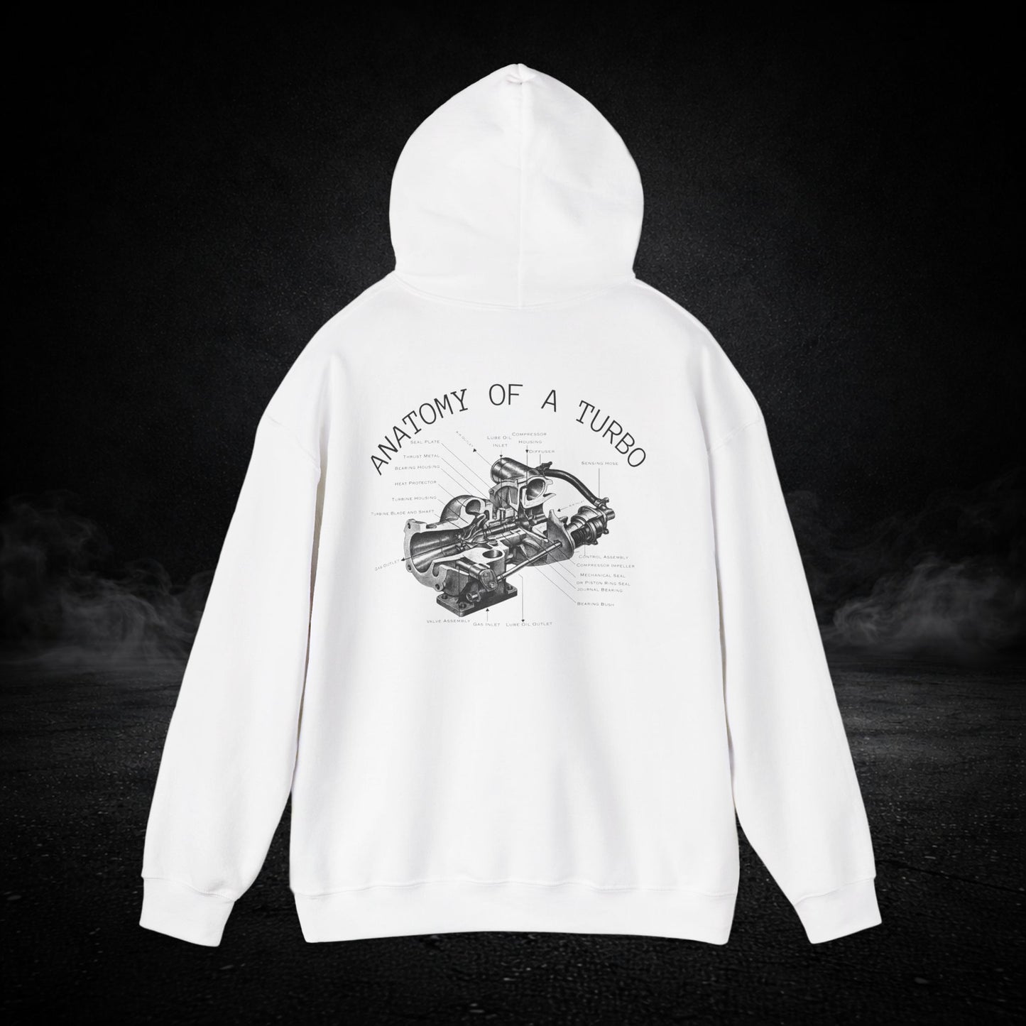 Turbo Anatomy Graphic Hoodie