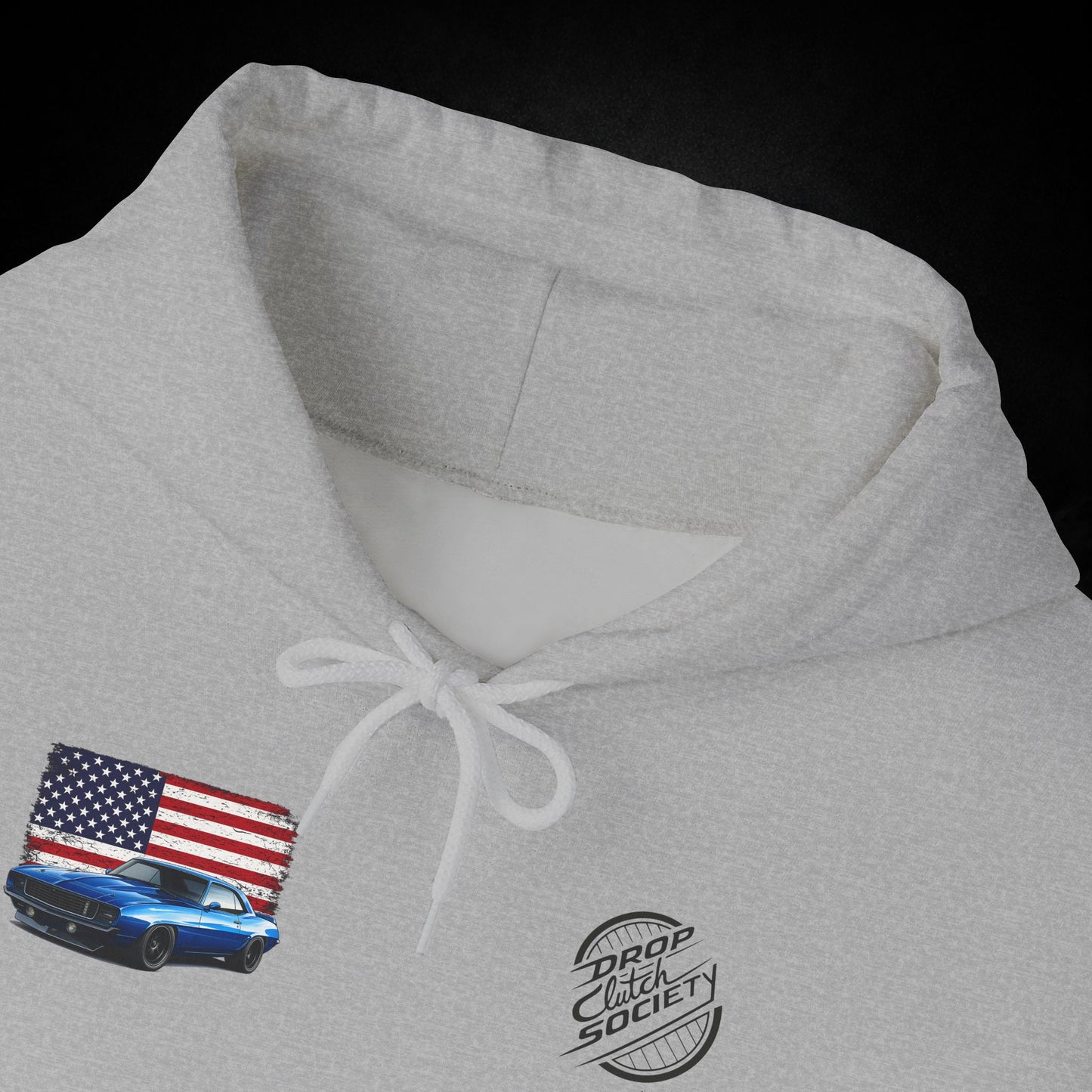'Merica Muscle Car Graphic Hoodie