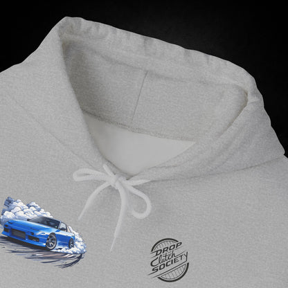 Blue Drifter - Graphic Hoodie