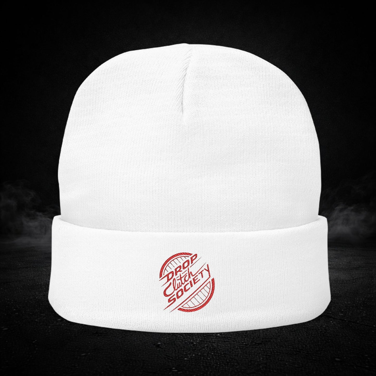 Drop Clutch Society Beanie (Limited Edition Red Logo)