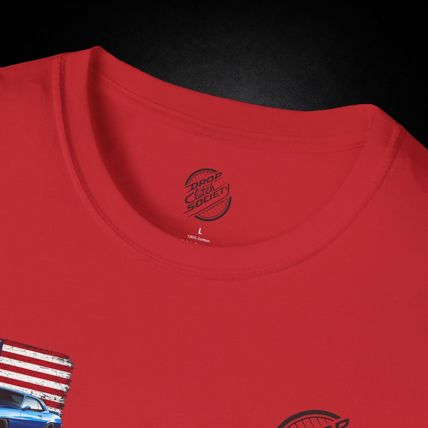 'Merica Muscle Car Graphic Tee Shirt