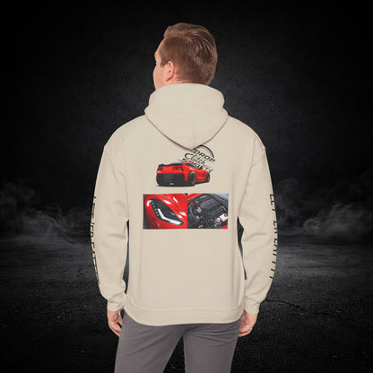 Red Machine - Graphic Hoodie