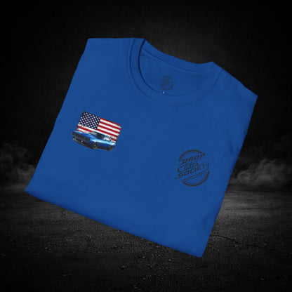 'Merica Muscle Car Graphic Tee Shirt