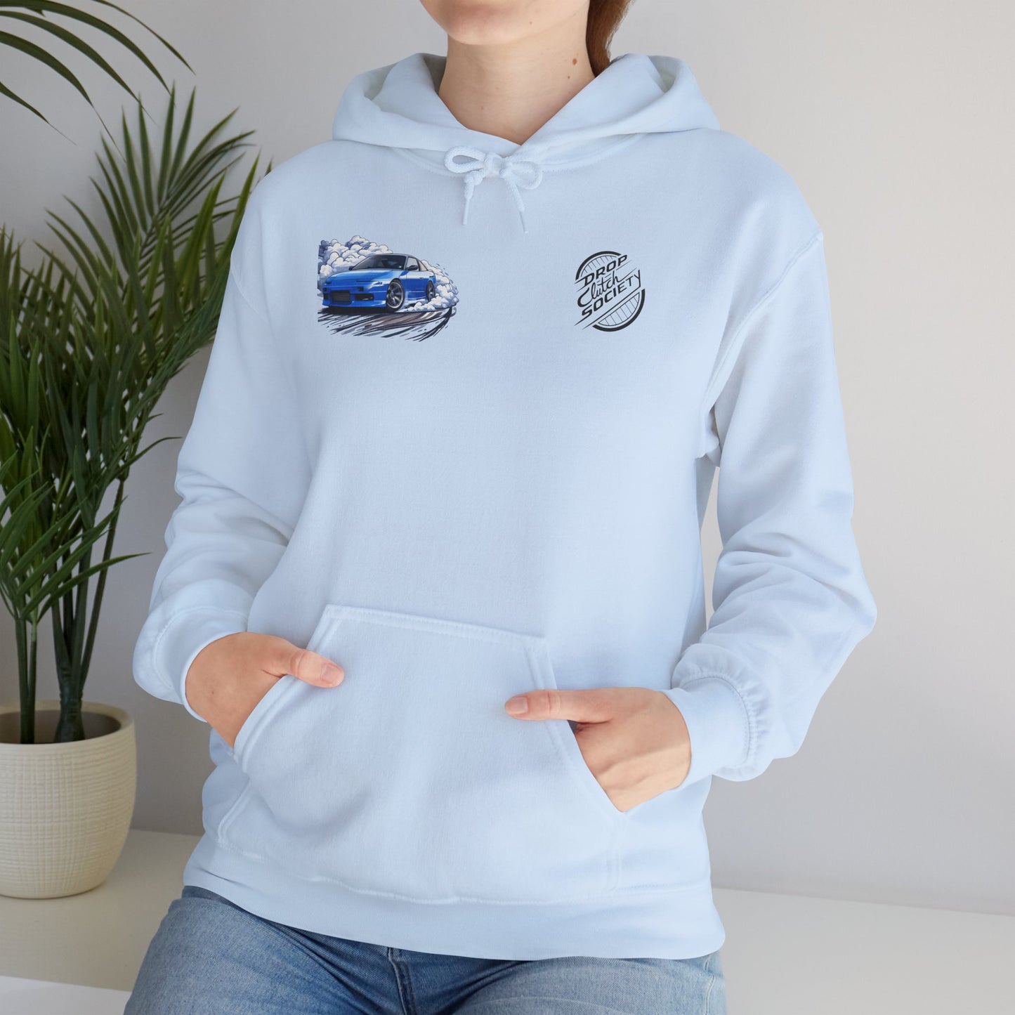 Blue Drifter - Graphic Hoodie