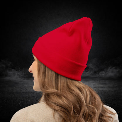 Drop Clutch Society Embroidered Knit Beanie