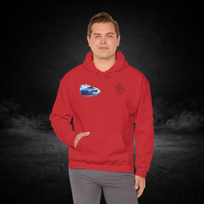 Blue Drifter - Graphic Hoodie