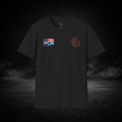 'Merica Muscle Car Graphic Tee Shirt