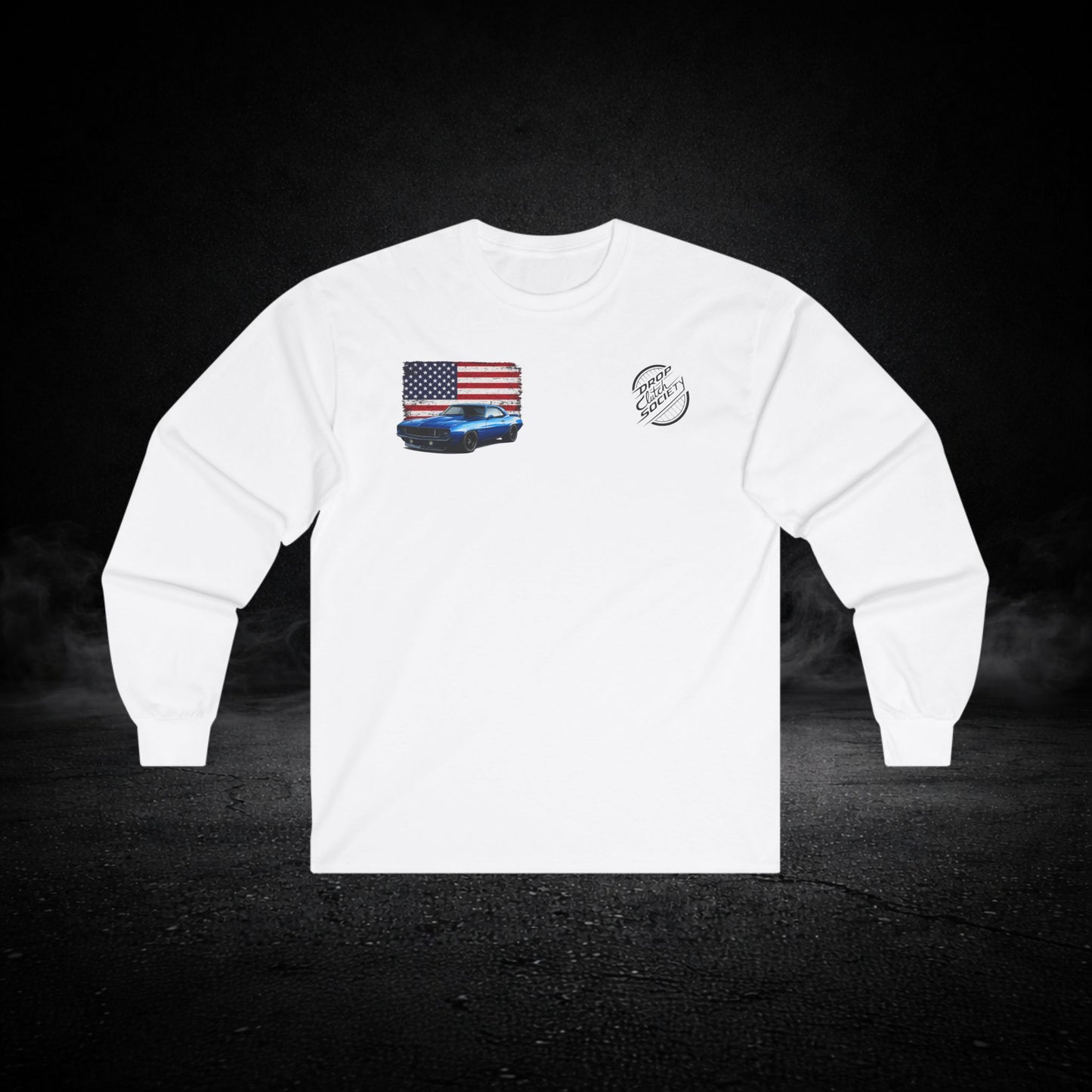 'Merica Muscle Car Long Sleeve