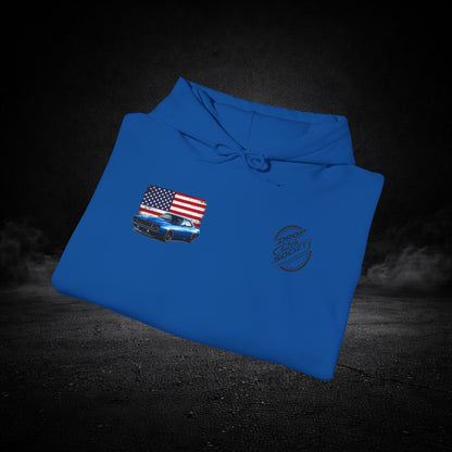 'Merica Muscle Car Graphic Hoodie