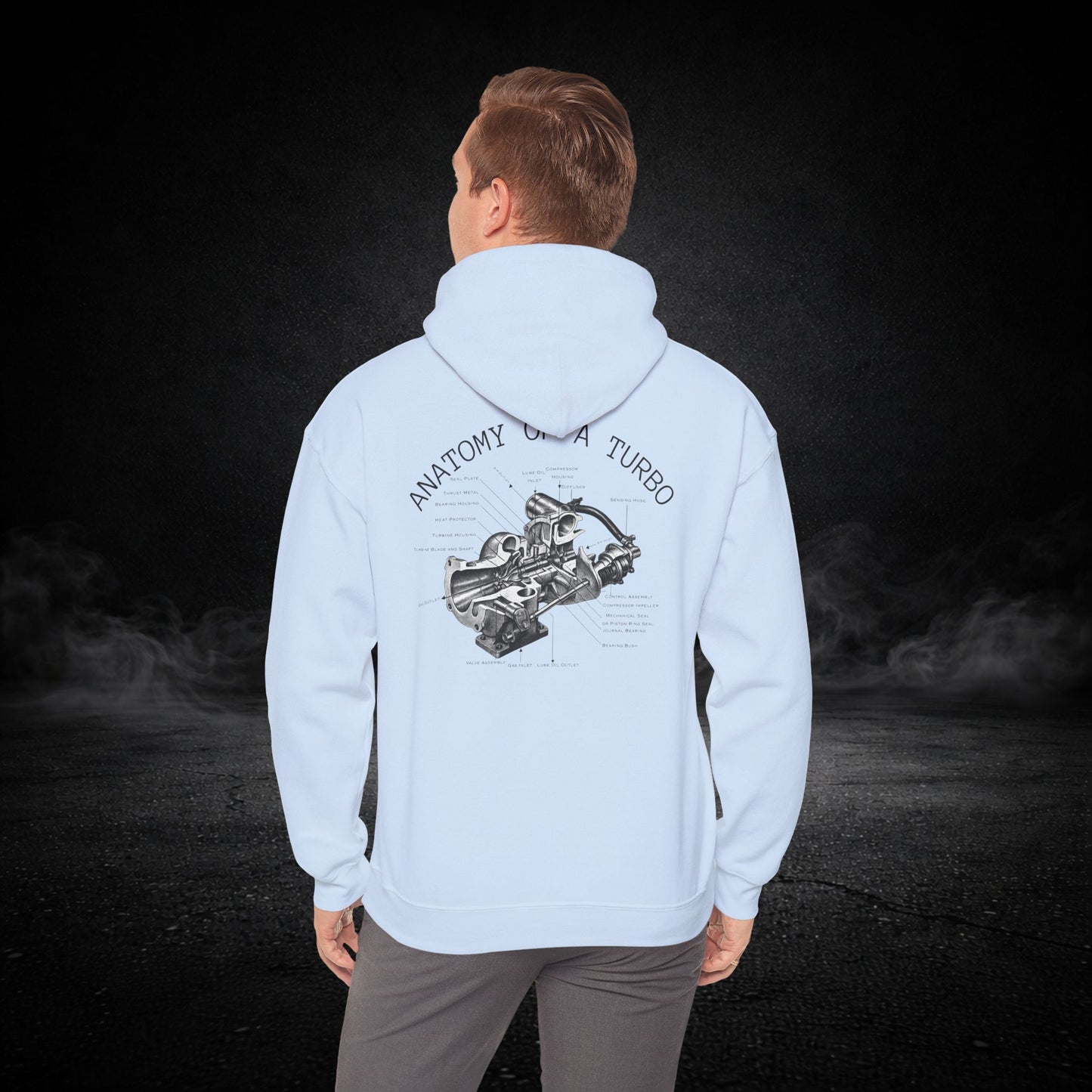 Turbo Anatomy Graphic Hoodie