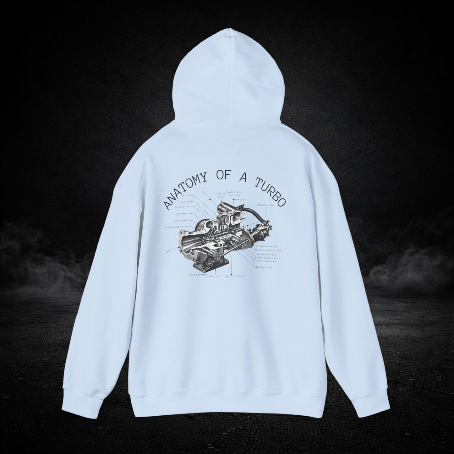 Turbo Anatomy Graphic Hoodie