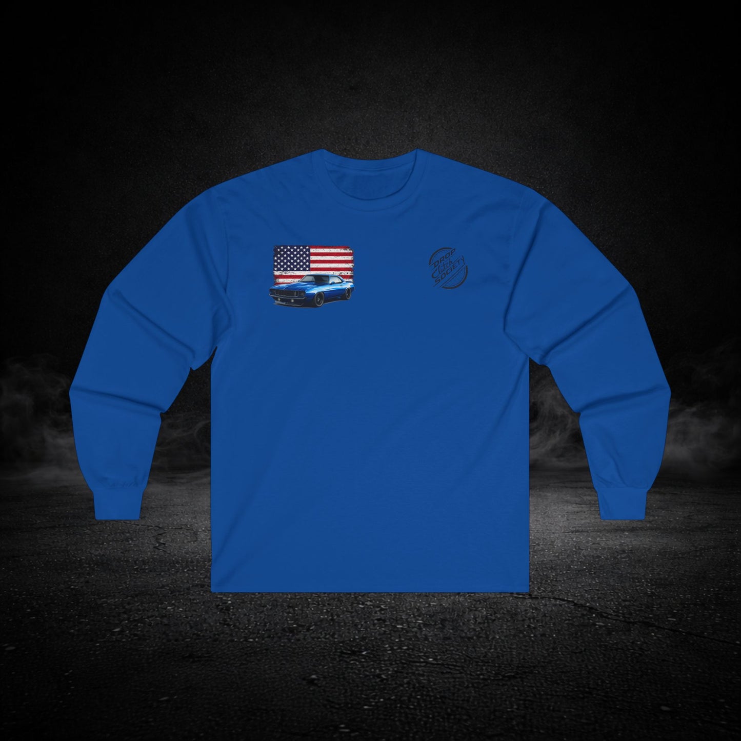 'Merica Muscle Car Long Sleeve