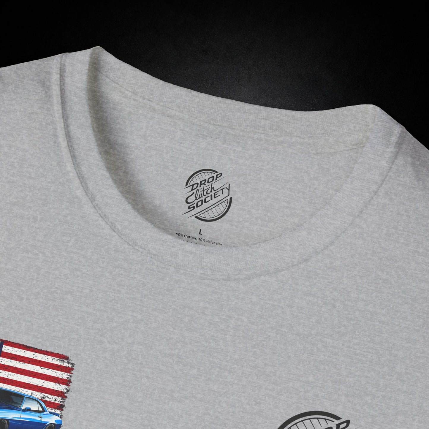 'Merica Muscle Car Graphic Tee Shirt