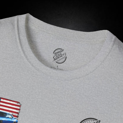 'Merica Muscle Car Graphic Tee Shirt