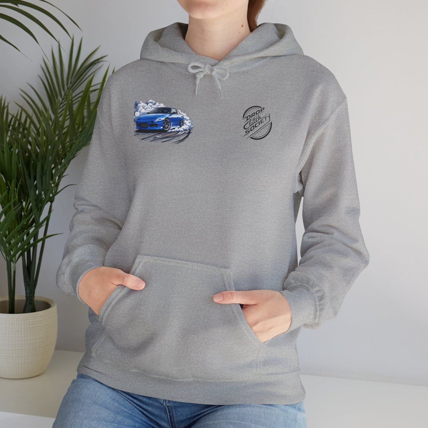 Blue Drifter - Graphic Hoodie