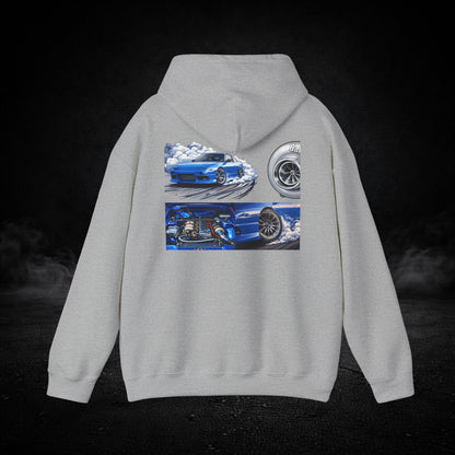Blue Drifter - Graphic Hoodie