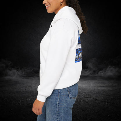 Blue Drifter - Graphic Hoodie