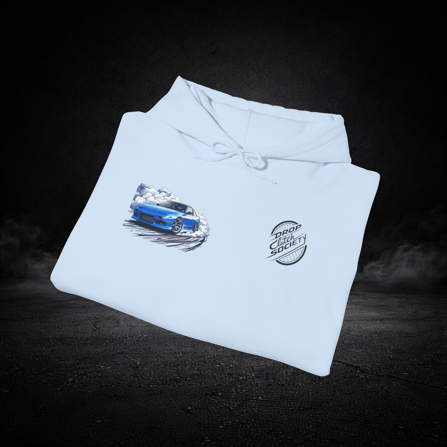 Blue Drifter - Graphic Hoodie